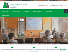 Tablet Screenshot of esperanto-maribor.si